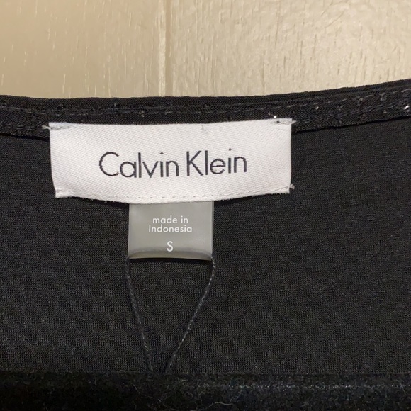 Calvin Klein NWT black glitter tank size Small - Picture 8 of 10